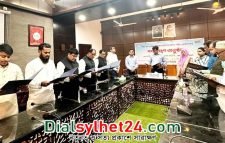 শপথ নিলেন ফেঞ্চুগঞ্জের পাঁচজন চেয়ারম্যান