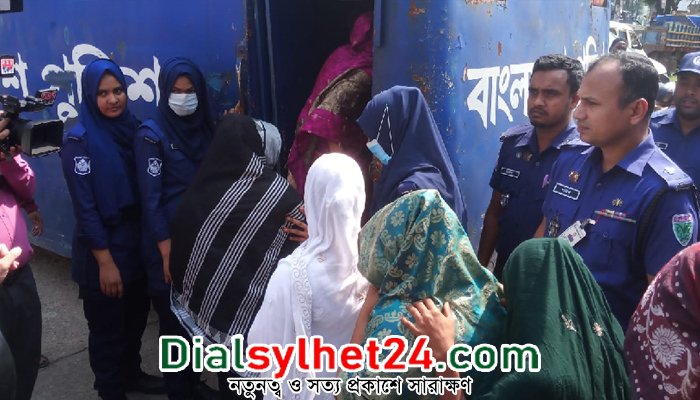 গোলাপগঞ্জে ২৪ মহিলাসহ আন্তঃজেলা চোরচক্রের ২৭ সদস্য আটক