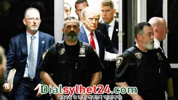 গ্রেপ্তারের পর নিজেকে নির্দোষ দাবি করলেন ট্রাম্প