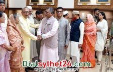 বঙ্গভবনে রাষ্ট্রপতির শেষ ঈদ শুভেচ্ছা বিনিময়
