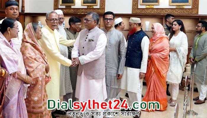 বঙ্গভবনে রাষ্ট্রপতির শেষ ঈদ শুভেচ্ছা বিনিময়