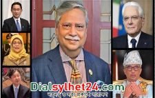 বিশ্ব নেতারা রাষ্ট্রপতি সাহাবুদ্দিনকে অভিনন্দন জানাচ্ছেন