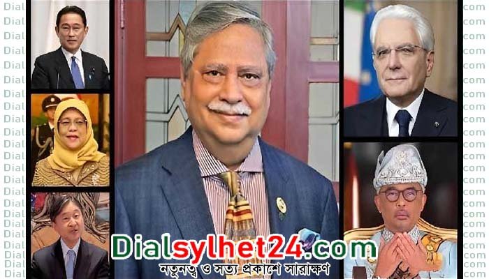 বিশ্ব নেতারা রাষ্ট্রপতি সাহাবুদ্দিনকে অভিনন্দন জানাচ্ছেন