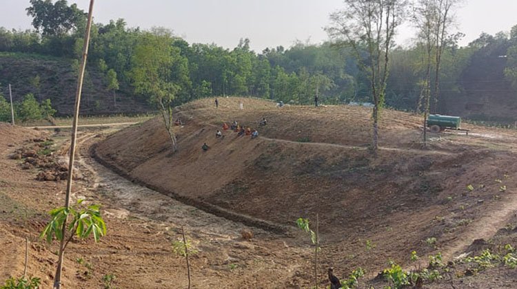 উত্তরভাগ ও ইন্দানগর চা বাগানের ৫শ একর জমি দখল