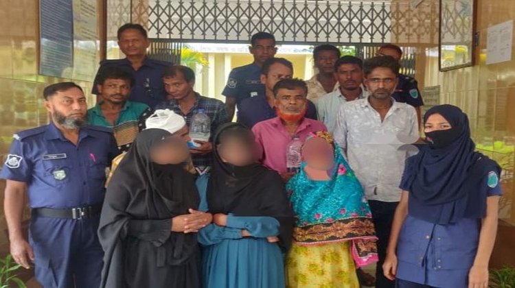 শ্রীমঙ্গল থানা পুলিশের অভিযানে বিভিন্ন মামলায় গ্রেফতার হওয়া ১০ (দশ) জন আসামীকে বিজ্ঞ আদালতে প্রেরন