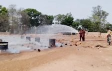 পরিবেশ দূষণের  দায়ে ৮ যানবাহন, ৬ প্রতিষ্ঠান এবং ৬ ইটভাটাকে ২০ লক্ষ ৫৭ হাজার টাকা জরিমানা