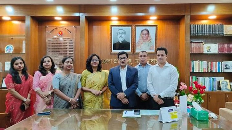 জেলা প্রশাসক হিসেবে দায়িত্ব নিলেন ডঃ উর্মি বিনতে সালাম।