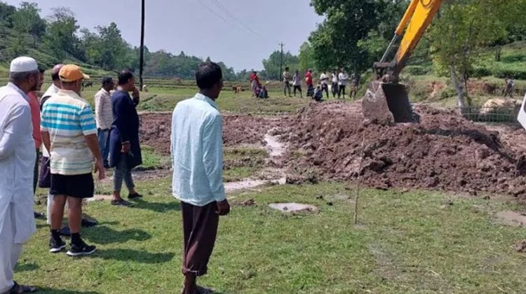 জয়চন্ডীতে নতুন রাস্তা পেয়ে আনন্দিত মানুষ