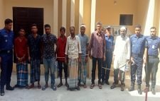 মৌলভীবাজারে সাজা ওয়ারেন্টভুক্ত ৪ জনসহ ১০ আসামি গ্রেফতার