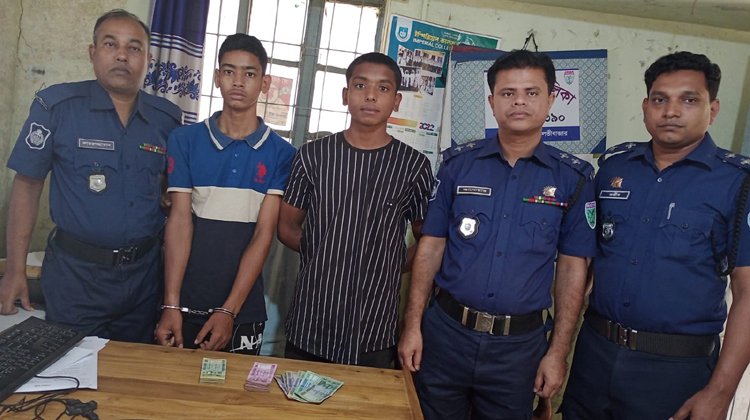 শ্রীমঙ্গলে দোকান চুরির ঘটনায় গ্রেফতার ২