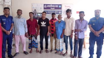 আন্তজেলা কুখ্যাত ডাকাত সরদার ছয়ফুল গ্রেফতার