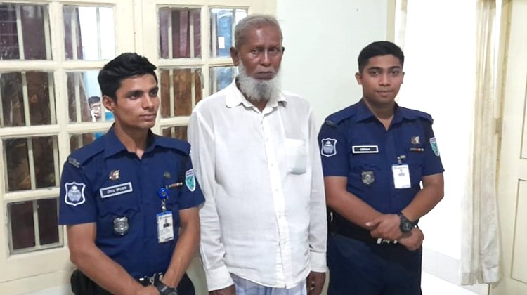 পুলিশি তৎপরতায়  ১২ ঘন্টার মধ্যে গৃহবধূ নির্যাতনের হোতা পাষণ্ড শ্বশুর গ্রেফতার