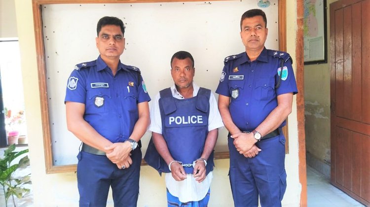 পিতা কর্তৃক মেয়েকে ধর্ষণের ঘটনায় পাষণ্ড পিতা গ্রেফতার