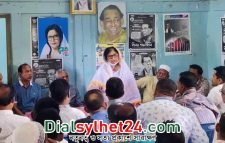 শাল্লায় আ.লীগের সাথে জয়া সেনগুপ্তের মতবিনিময়