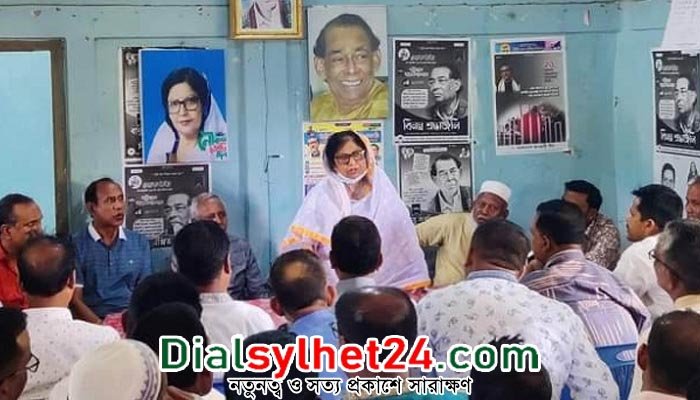 শাল্লায় আ.লীগের সাথে জয়া সেনগুপ্তের মতবিনিময়