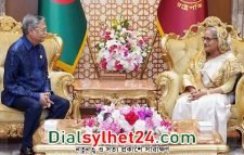 বঙ্গভবনে রাষ্ট্রপতির সঙ্গে প্রধানমন্ত্রীর সাক্ষাৎ