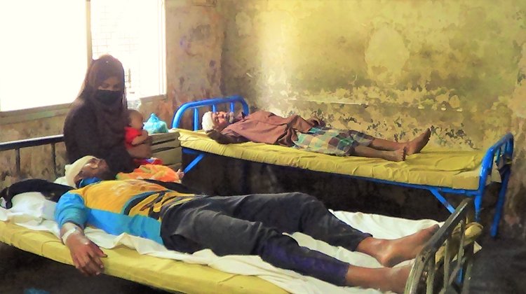 মৌলভীবাজার হাইল হাওড়ে জমিতে ধান কাটতে কেন্দ্র করে প্রতিপক্ষের হামলায় ২ জন আহত