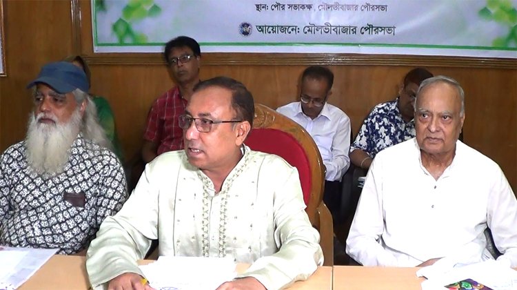 পৌরসভার ২০২২-২০২৩ অর্থ বছরের  খসরা বাজেট প্রণয়নের লক্ষ্যে সাংবাদিকদের সাথে মতবিনিময় সভা