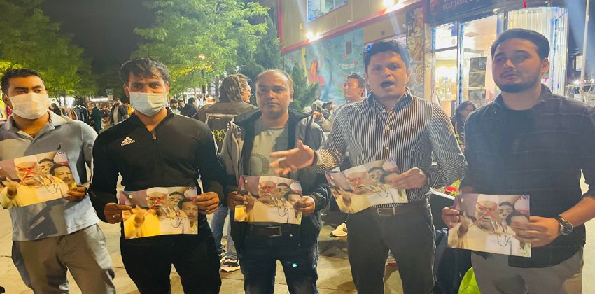 প্রধানমন্ত্রীকে হত্যার হুমকিদাতার বিরুদ্ধে যুক্তরাষ্ট্র ছাত্রলীগের তাৎক্ষণিক প্রতিবাদ সমাবেশ যুক্তরাষ্ট্র