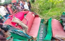 রাজনগরে সড়ক দুর্ঘটনায় সাবেক নারী মেম্বারসহ আহত ৪