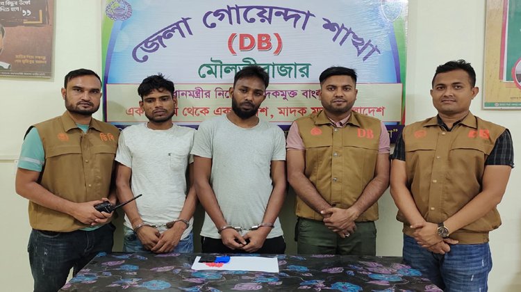 ডিবির অভিযানে ১১৮ পিস ইয়াবাসহ ০২ জন আটক