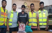 শ্রীমঙ্গলে ১ কেজি গাঁজাসহ গ্রেফতার ১