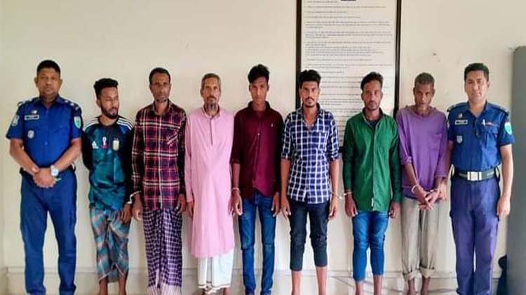 জুড়ীতে জলিল হত্যা মামলার আসামীসহ ৭ জন গ্রেফতার