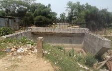 জুড়ীর বৃন্দারঘাট সেতুর কাজ এক বছর থেকে বন্ধ,৭০ ভাগ কাজ বাকী