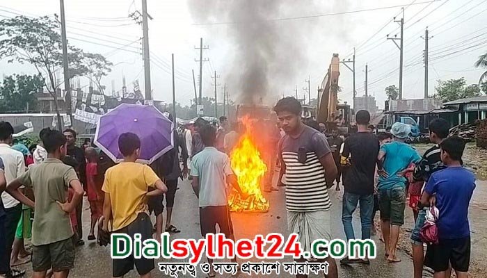 দুই গ্রামবাসীর আড়াই ঘণ্টাব্যাপী সংঘর্ষ, পুলিশসহ আহত অর্ধশত