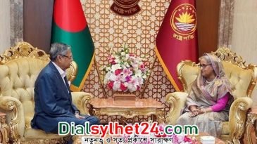 বঙ্গভবনে রাষ্ট্রপতির সাথে প্রধানমন্ত্রীর সাক্ষাৎ