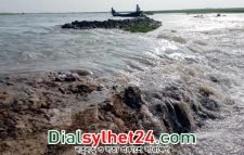 শাল্লায় বানের জলে ভেসে গেলেন দুই সন্তানসহ মা