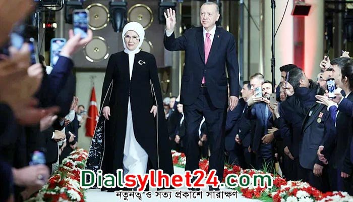 প্রেসিডেন্ট হিসেবে তৃতীয় মেয়াদে শপথ নিলেন এরদোয়ান