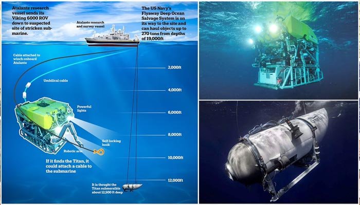 টাইটানে অক্সিজেন ফুরিয়ে যাওয়ার শঙ্কা