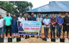 সাংবাদিক নাদিম হত্যার প্রতিবাদে শ্রীমঙ্গলে সাংবাদিকদের মানববন্ধন