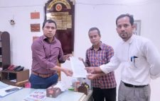 অত্যাবশ্যকীয় পরিষেবা বিল প্রত্যাহারের দাবিতে মৌলভীবাজারে স্কপের স্মারকলিপি প্রদান