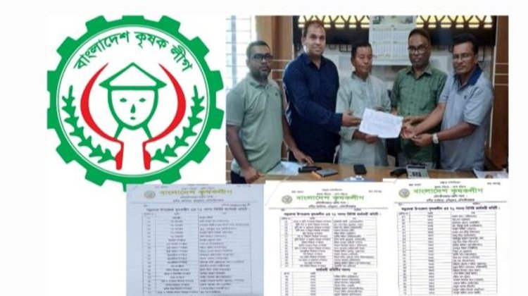 বড়লেখা উপজেলা কৃষকলীগের কমিটি অনুমোদন