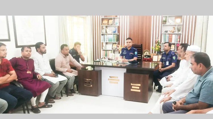 কুলাউড়ায় ব্যবসায়ী নেতৃবৃন্দের সাথে পুলিশ সুপার’র বৈঠক অনুষ্ঠিত
