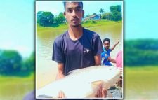 কুশিয়ারায় ঢলের পানিতে ধরা পড়ছে বড় বড় কাতলা