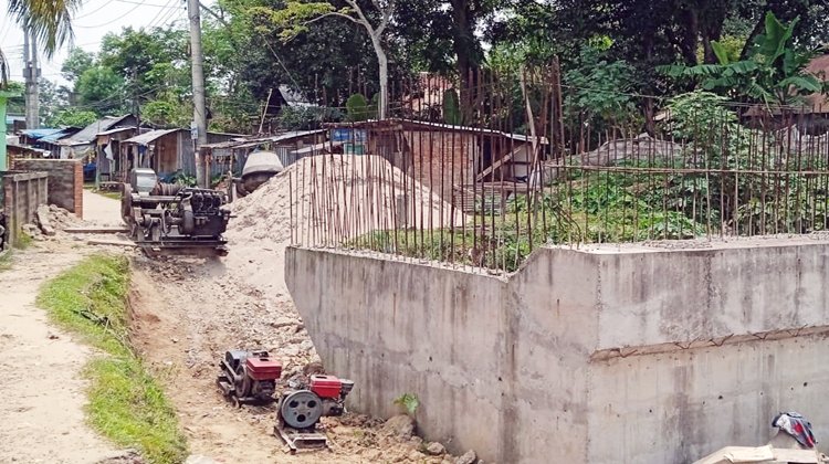 অবশেষে জুড়ীর বৃন্দারঘাট সেতুর কাজ শুরু