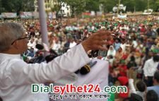 এই সরকারের পদত্যাগ ছাড়া কোন নির্বাচন হবে না: সিলেটে ফখরুল