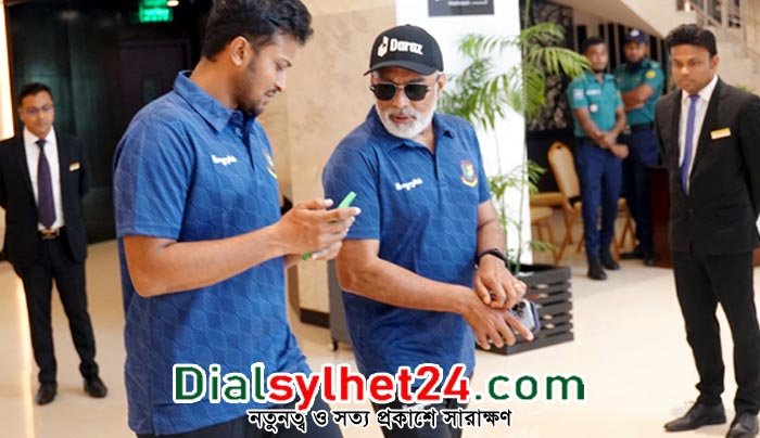 সাকিবের নেতৃত্বে টি-টোয়েন্টি খেলতে সিলেটে টাইগাররা