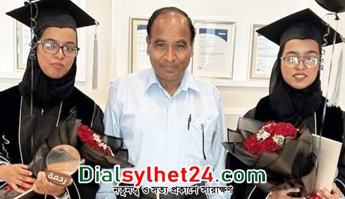 আরব আমিরাতের গোল্ডেন ভিসা পেলেন বাংলাদেশি যমজ বোন