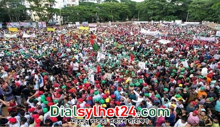 সিলেটে ‘তারুণ্যের সমাবেশ’ থেকে খোয়া গেলো অর্ধশত মোবাইল, অর্ধলক্ষ টাকা!