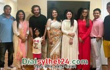 নিউইয়র্কে সামাজিক অনুষ্ঠানে শাকিব-অপু