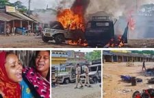 পশ্চিমবঙ্গে ভোটের উৎসবে রক্তের হোলি