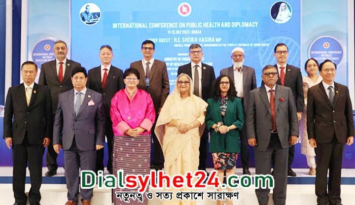 জনস্বাস্থ্য সম্পর্কিত লক্ষ্য অর্জনে বৈশ্বিক অংশীদারিত্ব প্রতিষ্ঠার আহ্বান প্রধানমন্ত্রীর