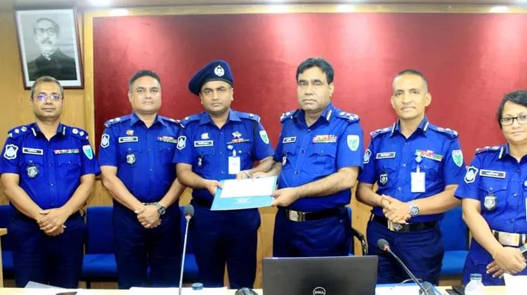 শ্রীমঙ্গল থানার পুলিশ পরিদর্শক আমিনুল ইসলাম সিলেট রেঞ্জের শ্রেষ্ঠ পুলিশ পরিদর্শক (তদন্ত) নির্বাচিত