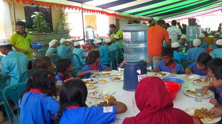 মৌলভীবাজারে মোঃ মাসুদ ফাউন্ডেশনের মেমানদারী সম্পন্ন