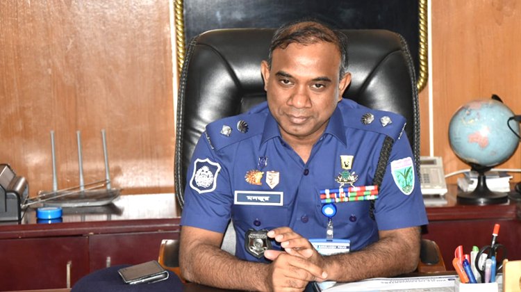 মৌলভীবাজারে নবাগত পুলিশ সুপারের যোগদান