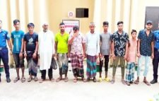 কুলাউড়ায় ১০ পলাতক আসামি গ্রেফতার